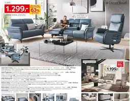 XXXLutz Dieter knoll leder-sofa 2-sitzig Angebot