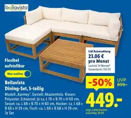 Lidl Bellavista dining-set, 5-teilig Angebot
