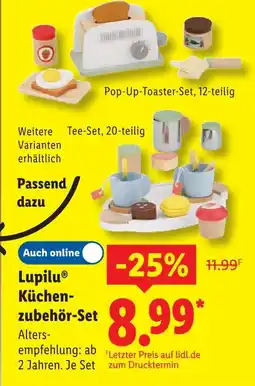 Lidl Lupilu küchenzubehör-set Angebot