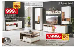 XXXLutz Dieter knoll wohnwand Angebot