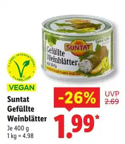 Lidl Suntat gefüllte weinblätter Angebot