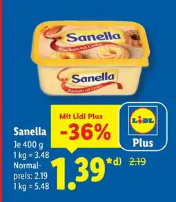 Lidl Sanella sanella Angebot
