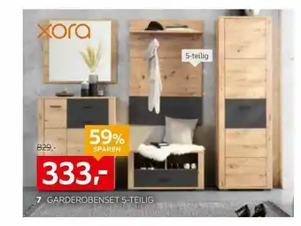 XXXLutz Xora Garderobenset 5-teilig Angebot