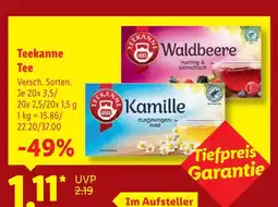 Lidl Teekanne waldbeere Angebot