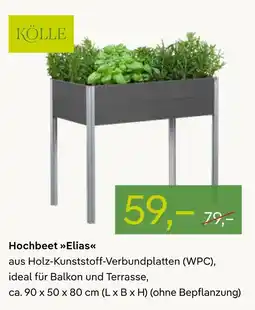 Pflanzen Kölle Kölle hochbeet elias Angebot