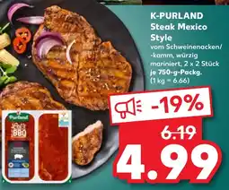 Kaufland K-purland steak mexico style Angebot