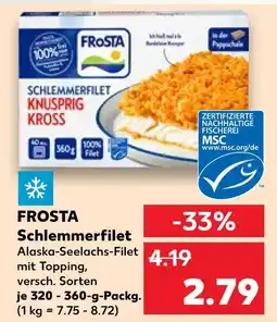 Kaufland Frosta schlemmerfilet Angebot