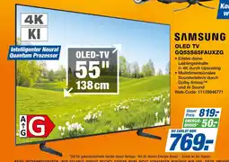 Expert Samsung oled tv gq55s85fauxzg Angebot