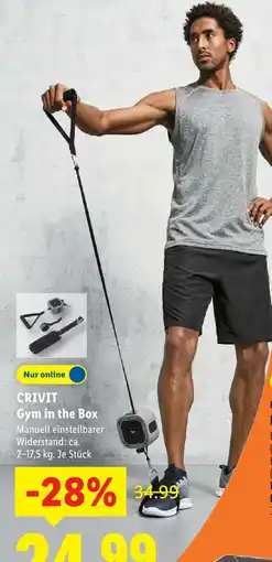 Lidl Crivit gym in the box Angebot
