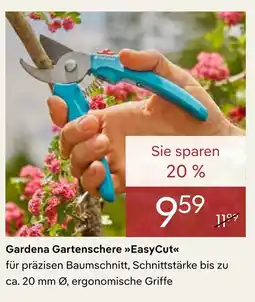 Pflanzen Kölle Gardena gartenschere easycut Angebot