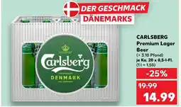 Kaufland Carlsberg premium lager beer Angebot