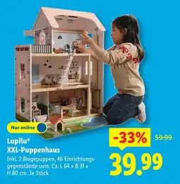Lidl Lupilu xxl-puppenhaus Angebot