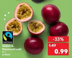 Kaufland Fairtrade südafrik. passionsfrucht Angebot