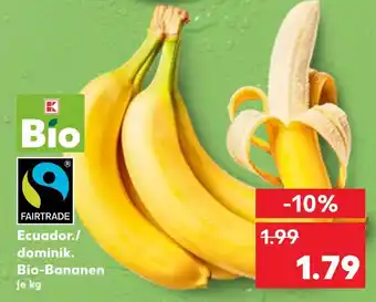 Kaufland Bio-bananen Angebot
