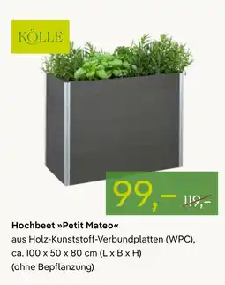 Pflanzen Kölle Kölle hochbeet petit mateo Angebot