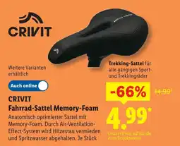 Lidl Crivit fahrrad-sattel memory-foam Angebot