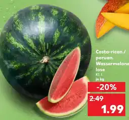 Kaufland Costa-rican./peruan. wassermelone lose Angebot