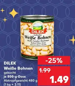 Kaufland Dilek weiße bohnen Angebot