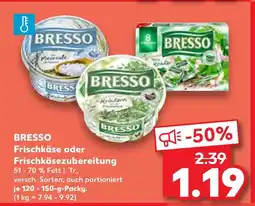 Kaufland Bresso frischkäse Angebot
