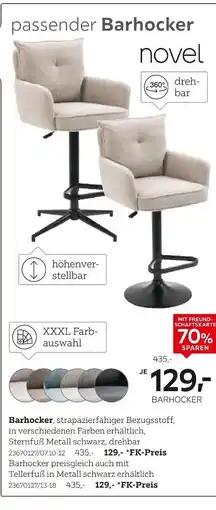 XXXLutz Novel barhocker Angebot