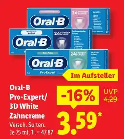 Lidl Oral-b pro-expert Angebot