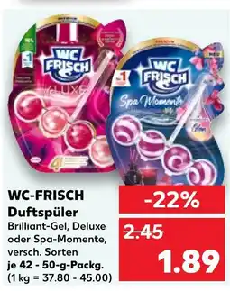Kaufland Wc-frisch duftspüler brilliant-gel Angebot