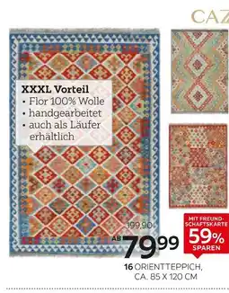XXXLutz Cazaris orientteppich kelim Angebot