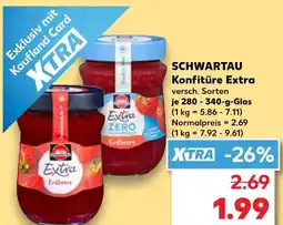 Kaufland Schwartau konfitüre extra Angebot