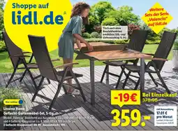 Lidl Livarno home geflecht-gartenmöbel-set Angebot