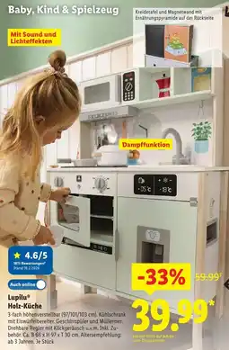 Lidl Lupilu holz-küche Angebot