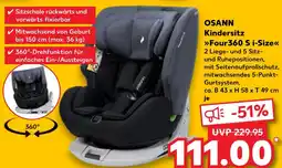 Kaufland Osann kindersitz four360 s i-size Angebot
