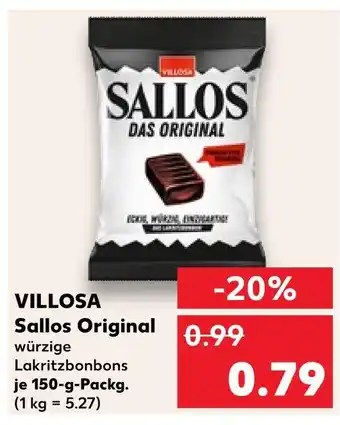 Kaufland Villosa sallos original Angebot