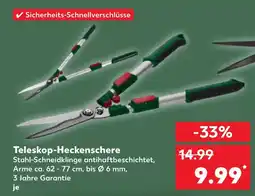 Kaufland Teleskop-heckenschere Angebot