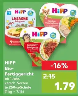Kaufland Hipp bio-fertiggericht Angebot