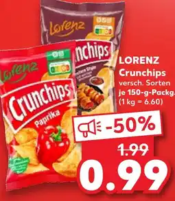 Kaufland Lorenz crunchips Angebot