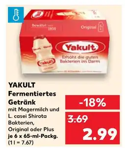 Kaufland Yakult original Angebot