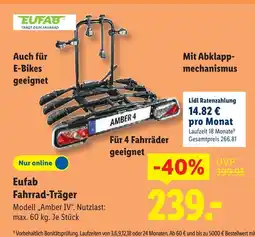 Lidl Eufab fahrrad-träger Angebot