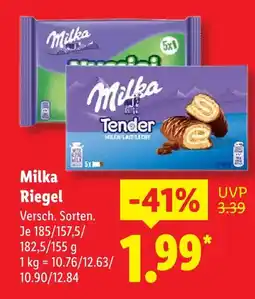 Lidl Milka riegel Angebot