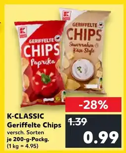 Kaufland K-classic geriffelte chips paprika Angebot
