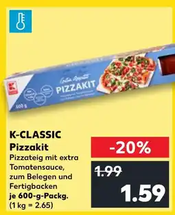 Kaufland K-classic pizzakit Angebot