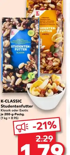 Kaufland K-classic studentenfutter klassik Angebot