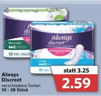 Combi Always Discreet Angebot