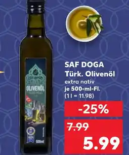 Kaufland Saf doga türk. olivenöl extra nativ Angebot