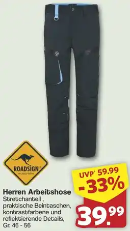 Famila Nord West ROADSIGN Herren Arbeitshose Angebot