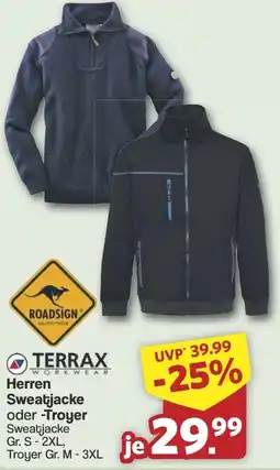 Famila Nord West ROADSIGN Herren Sweatjacke oder Troyer Angebot