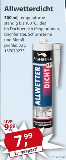 Sonderpreis Baumarkt FISHBULL Allwetterdicht Angebot