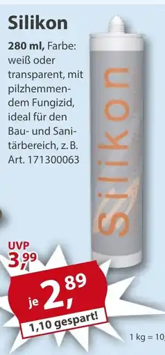 Sonderpreis Baumarkt Silikon Angebot