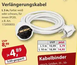 Sonderpreis Baumarkt Verlängerungskabel Angebot