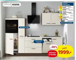 ROLLER IMPULS KUCHEN / VESTEL Einbauküche Angebot