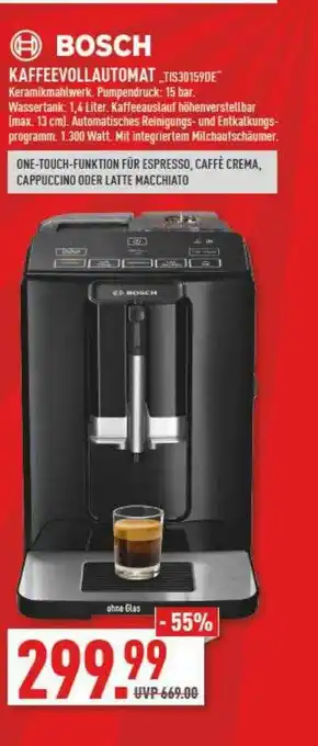 Marktkauf Bosch Kaffeevollautomat „tis30159de“ Angebot